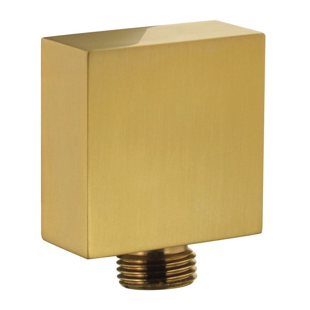 Niagara Square Shower Outlet - Brushed Brass - 9361BRS