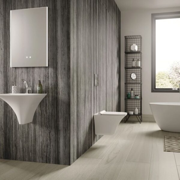 Grace Wall Hung Cloakroom Basin 460mm - Hudson Reed - Image 2