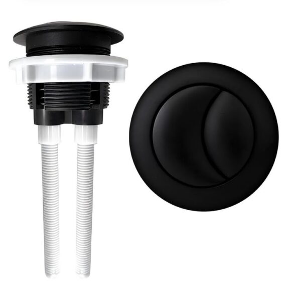 Matt Black 38mm Push Button