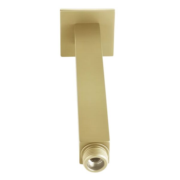 Highlife Square Ceiling Mounted Brushed Brass Shower Arm