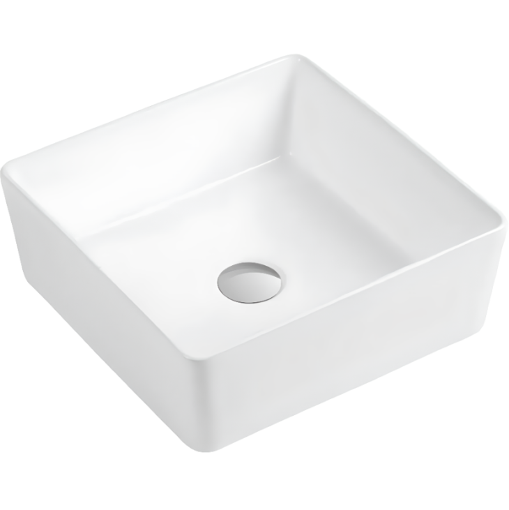 Kartell Lois 390mm Square Countertop Basin