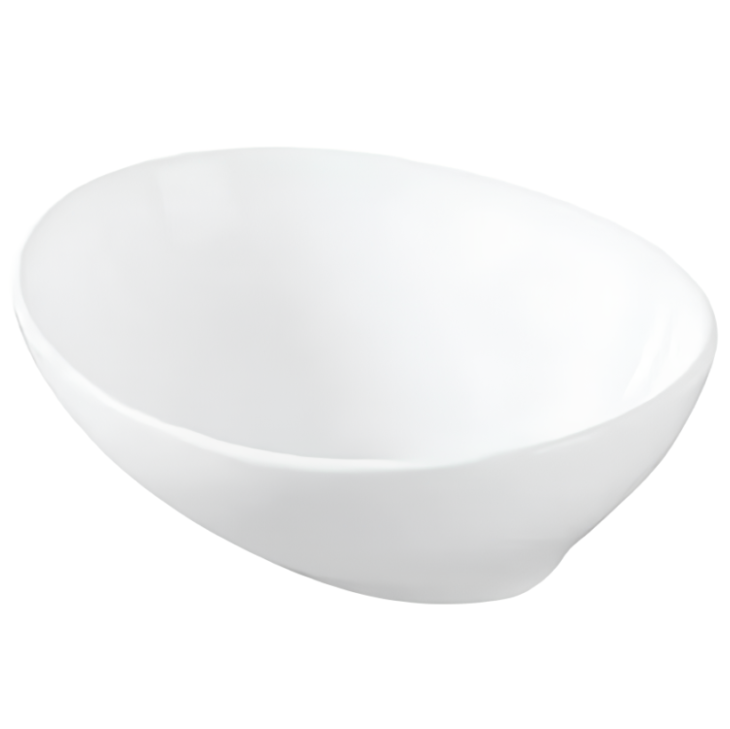 Eternia 410mm Oval Countertop Basin White