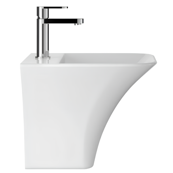 Grace Wall Hung Cloakroom Basin 460mm - Hudson Reed - Image 5