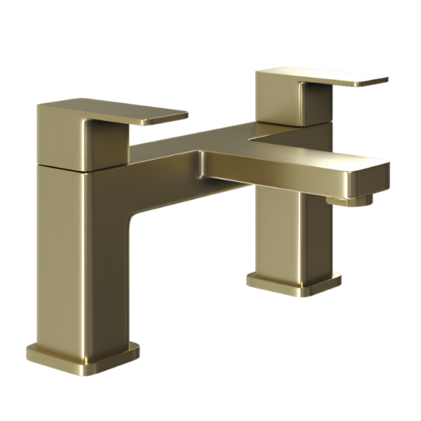 Ellsi Lanza Bath Filler Tap - Brushed Brass