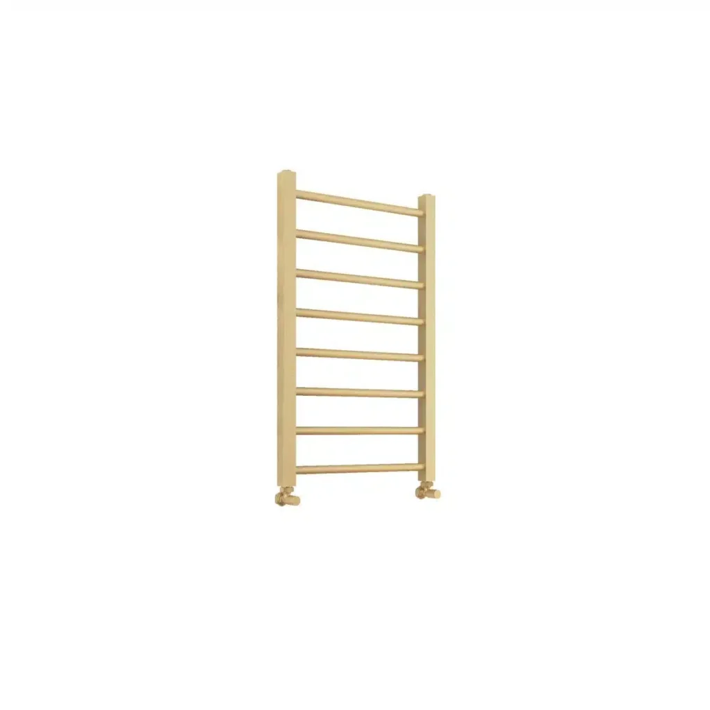 Orbit Vibe Ladder Towel Rail - Brushed Brass - 3 Sizes - Image 3