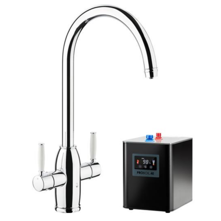 Abode Province 4 IN 1 Monobloc Tap & Tank - Chrome
