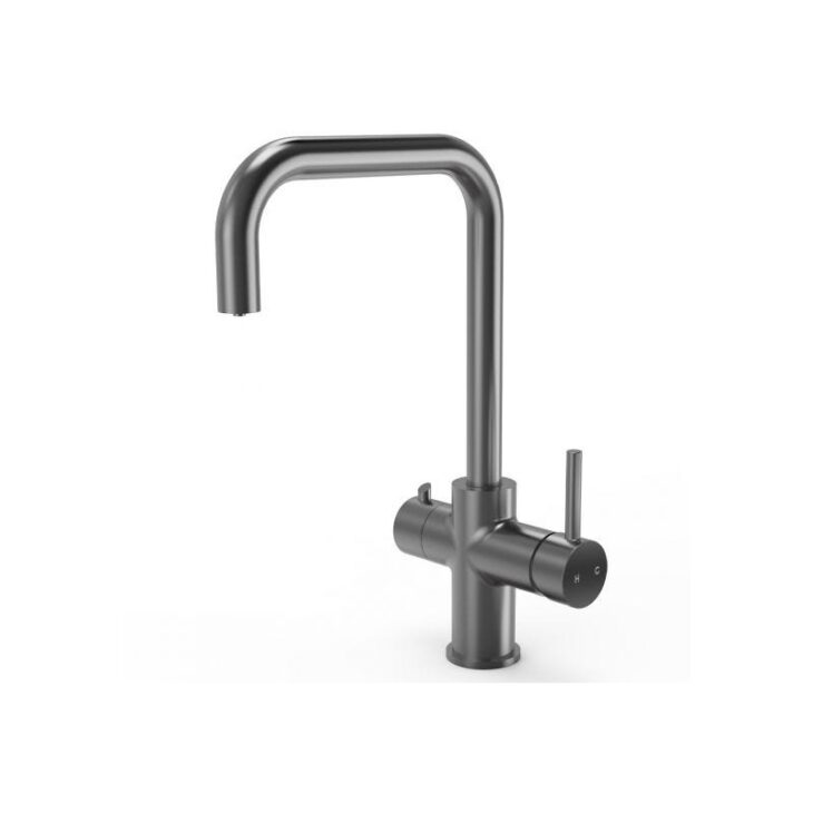 Ellsi 3 in 1 Boiling Hot Water Kitchen Sink Mixer Tap Gunmetal - Image 5