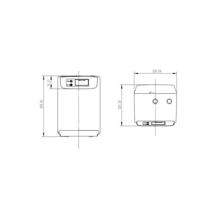 Ellsi 3-in-1 Instant Hot Water Tap with Boiler & Filter - Brushed Copper - Image 5