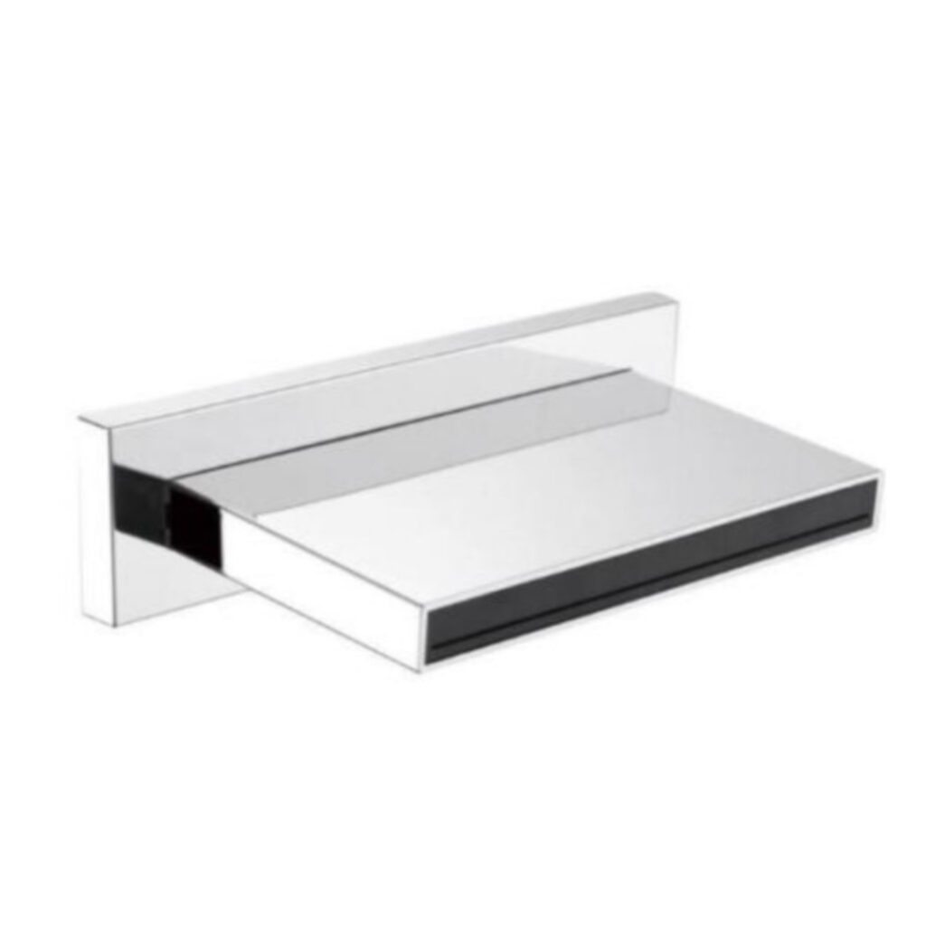 Wall Mounted Waterfall Bath Filler Tap - Chrome