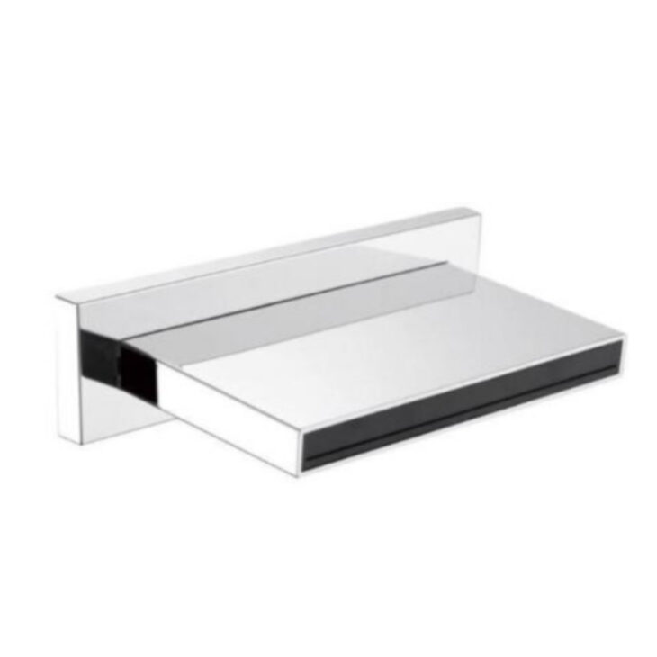 Wall Mounted Waterfall Bath Filler Tap - Chrome