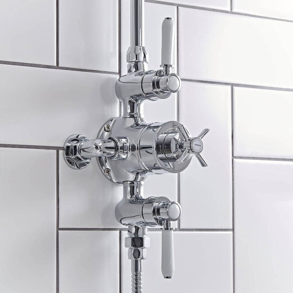 Tavistock Cheltenham Exposed Dual Function Shower System - Image 5