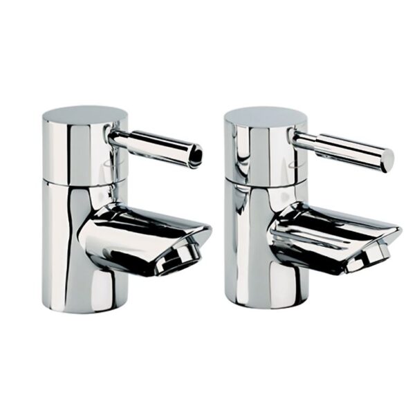 Tavistock Kinetic Pair Of Basin Taps TKN70 - Chrome