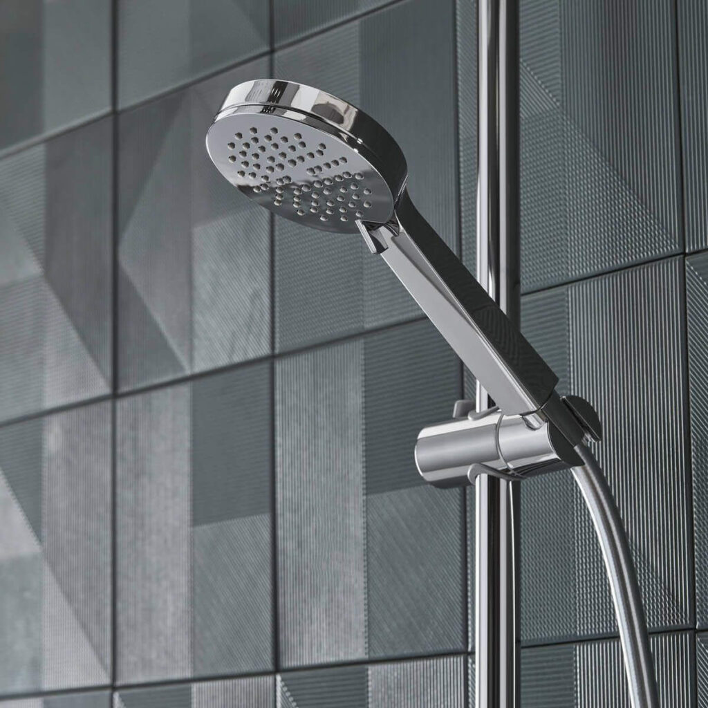Tavistock Quantum Cool Touch Thermostatic Bar Valve & Handset - Image 6