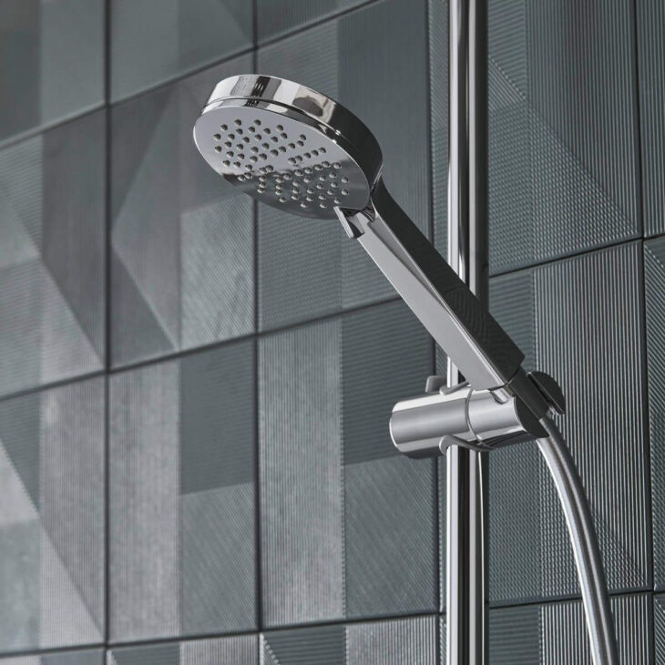 Tavistock Quantum Cool Touch Thermostatic Bar Valve & Handset - Image 6