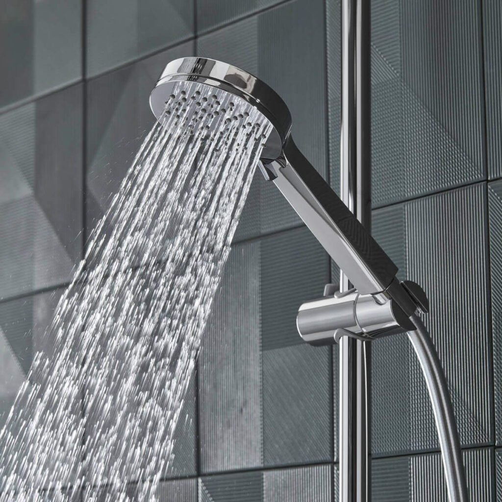 Tavistock Quantum Cool Touch Thermostatic Bar Valve & Handset - Image 5