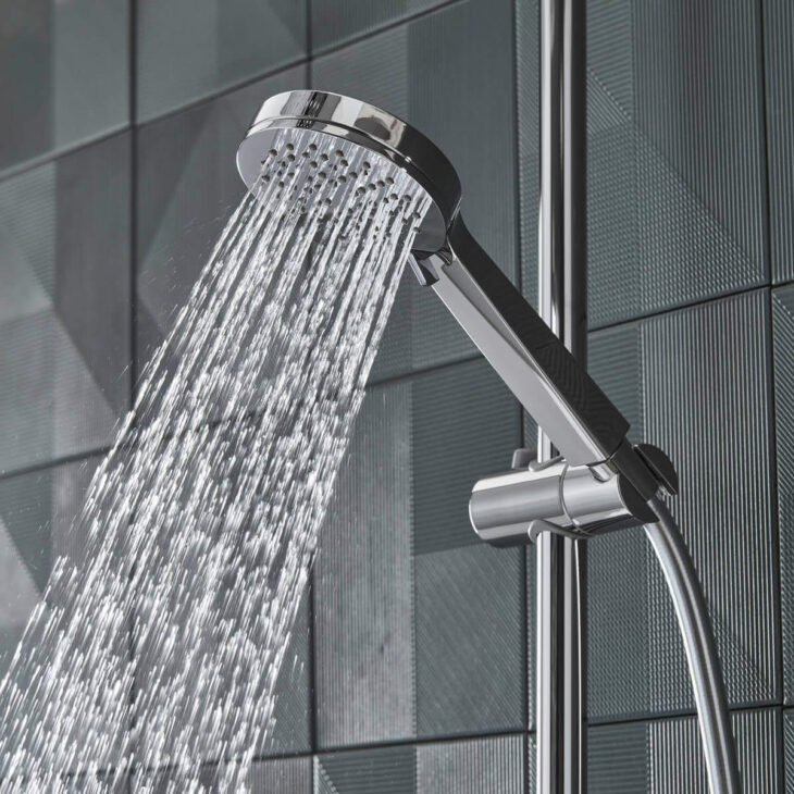 Tavistock Quantum Cool Touch Thermostatic Bar Valve & Handset - Image 5