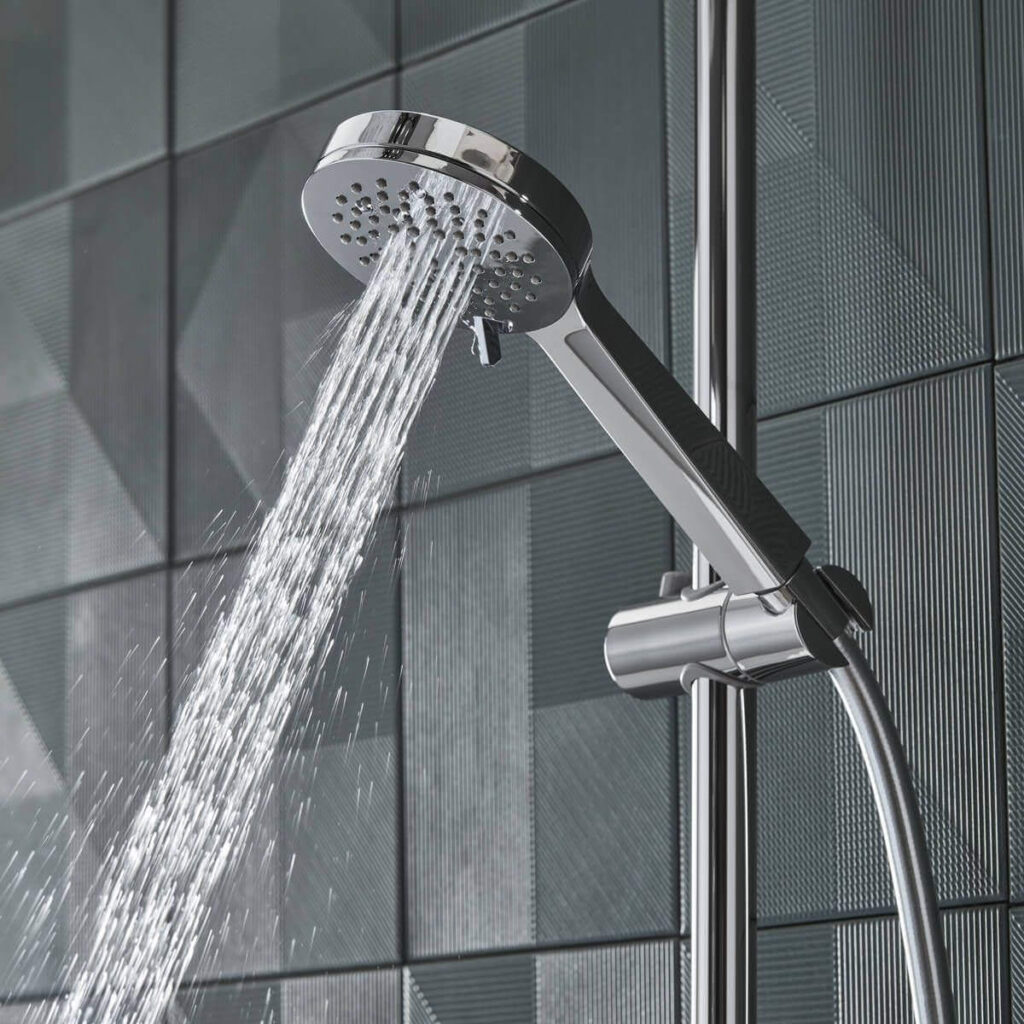 Tavistock Quantum Cool Touch Thermostatic Bar Valve & Handset - Image 4