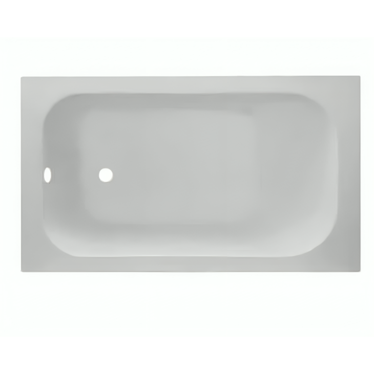 1200 x 700mm Round Space Saving Single Bath - Image 2