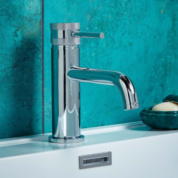 Sognare Core Mono Basin Mixer Tap & Screw Head - Chrome - Image 2