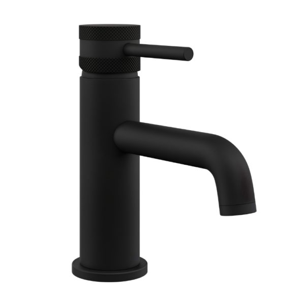 Sognare Core Mono Basin Mixer Tap & Screw Head - Matt Black