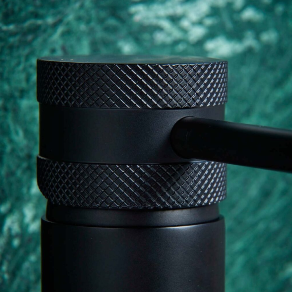Sognare Core Mono Basin Mixer Tap & Screw Head - Matt Black - Image 3