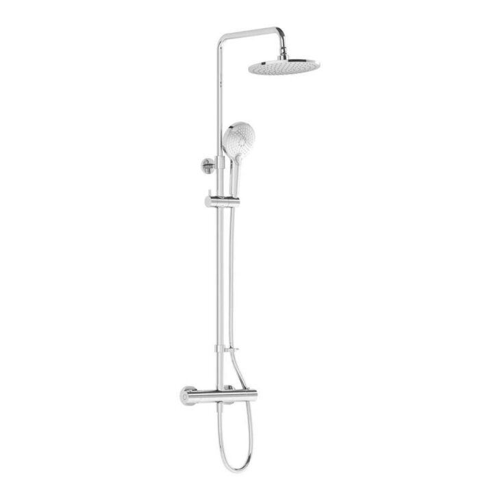 Vitra AquaHeat Joy 200 Shower Head Dual Kit Thermostatic
