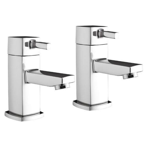 Sognare Forme Chrome Pair Of Basin Taps