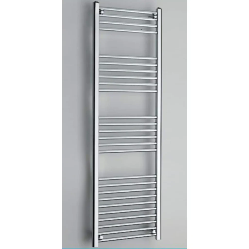 K-Rad Straight Heated Towel Rail 400mm Chrome - 4 Size's - Image 3