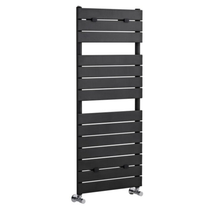 Hudson Reed Flat Panel Radiator 1213mm x 500mm - Anthracite