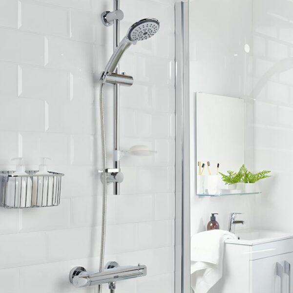 Bristan Artisan Thermostatic Bar with Multi Function Handset - Chrome - Image 2