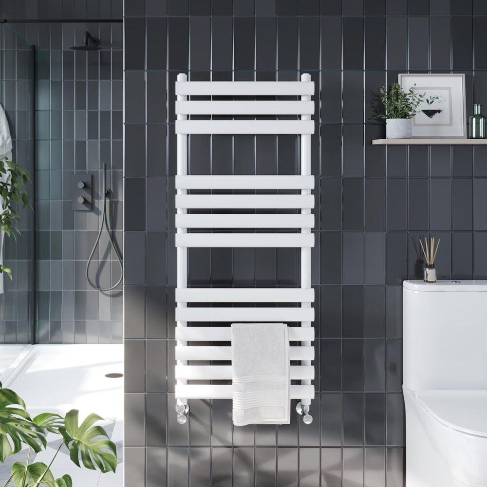 Sognare Instyle Ladder Towel Rail - White - 2 Sizes 500mm Wide - Image 2