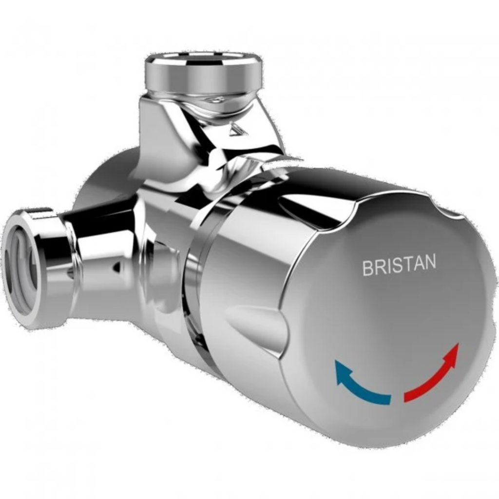 Bristan Timed Flow Temperature Shower Valve & Shower Head - Image 3