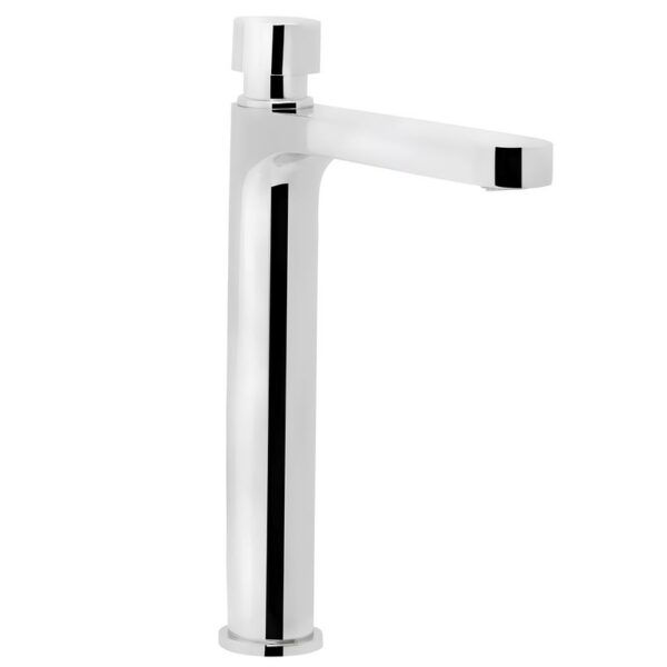 Bristan Commercial Timed Flow Tall Basin Tap - Chrome