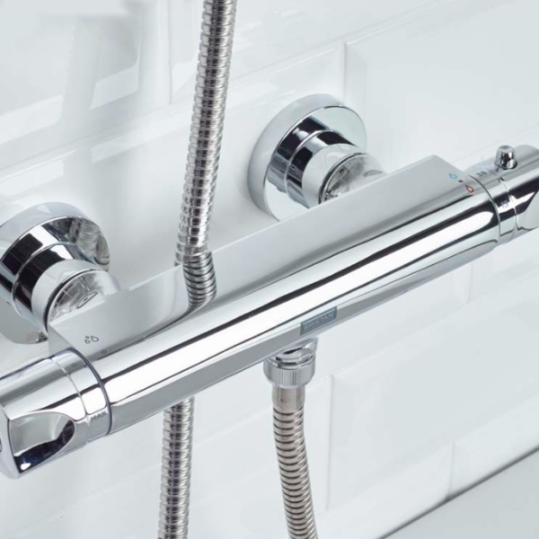 Bristan Artisan Thermostatic Bar with Multi Function Handset - Chrome - Image 6