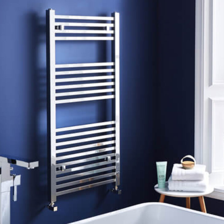 Kartell K-Square 600mm Wide Straight Towel Rail – Various Heights - Image 2