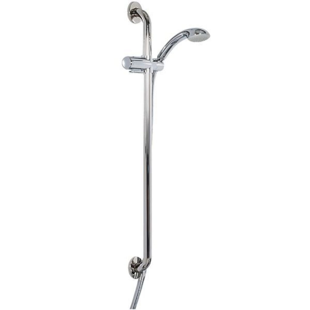 Bristan Chrome Slide Rail Shower Kit With Single Function Handset