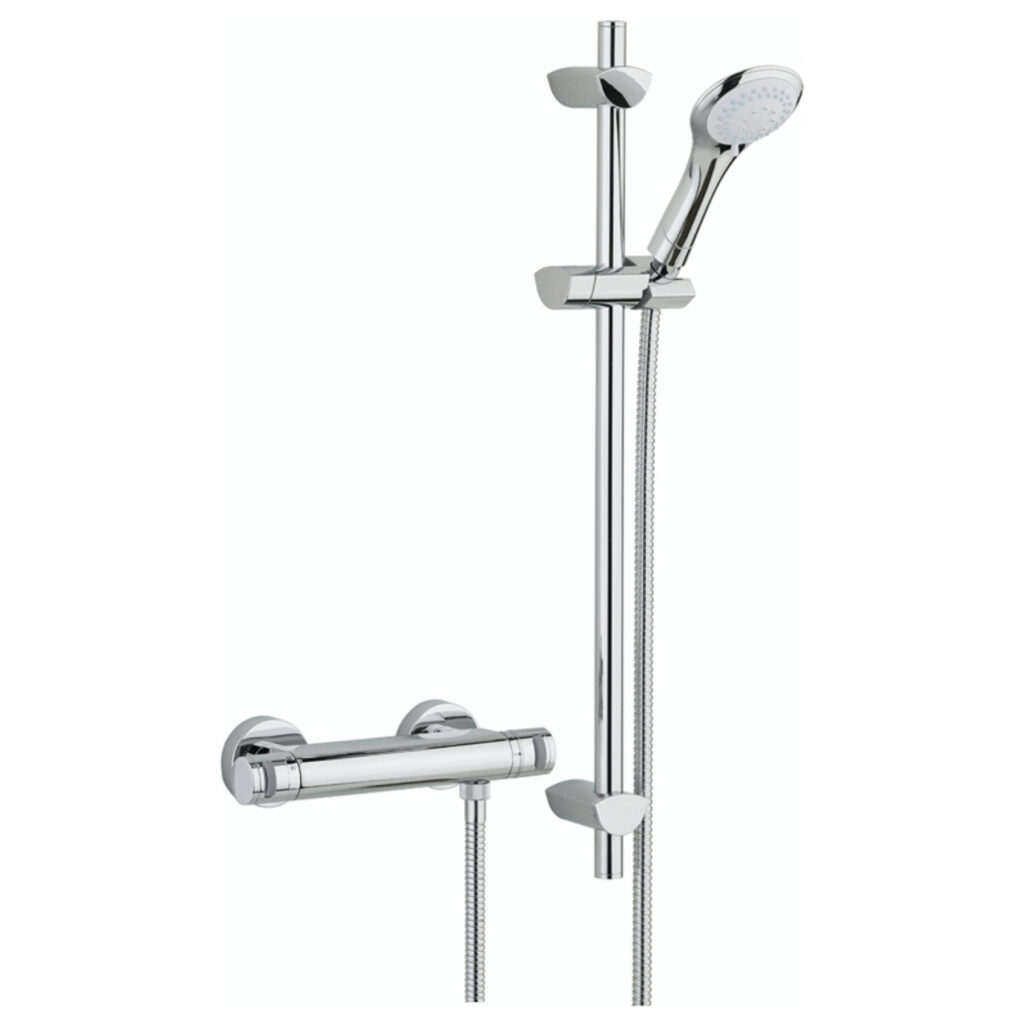 Bristan Artisan Thermostatic Bar with Multi Function Handset - Chrome