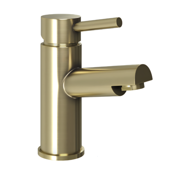 Ellsi Premier Mono Basin Mixer Tap – Brushed Brass