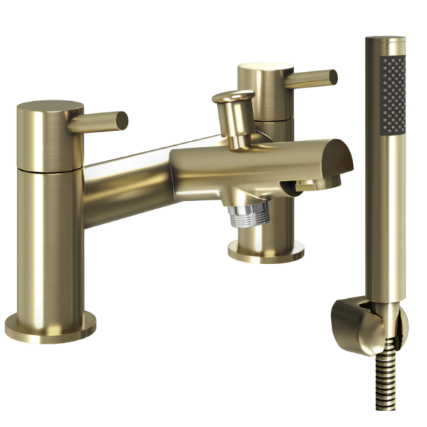Ellsi Premier Bath Shower Mixer Tap – Brushed Brass