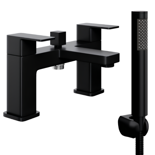 Ellsi Lanza Bath Shower Mixer Tap - Black