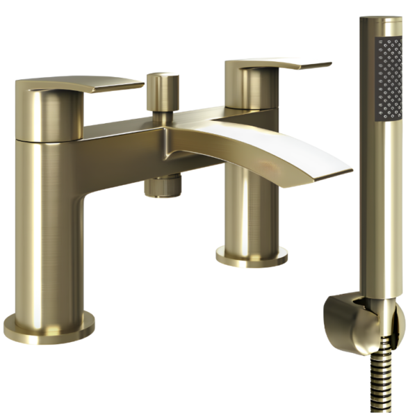 Ellsi Belini Bath Shower Mixer Tap – Brushed Brass