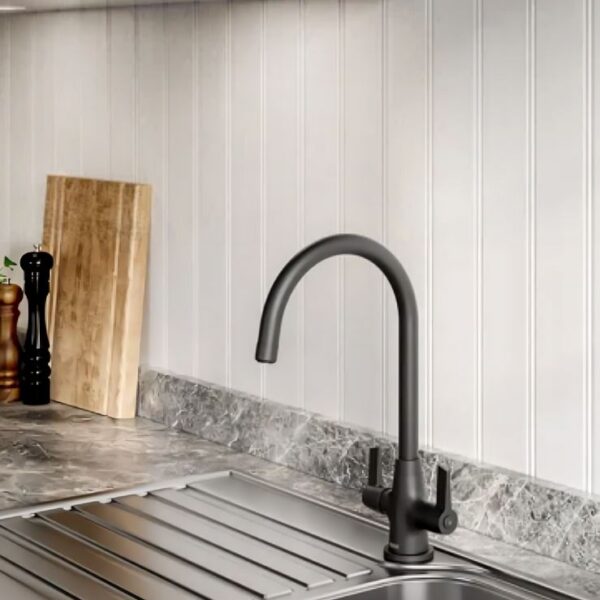 Bristan Echo Easyfit Mono Sink Mixer - Matt Black - Image 2