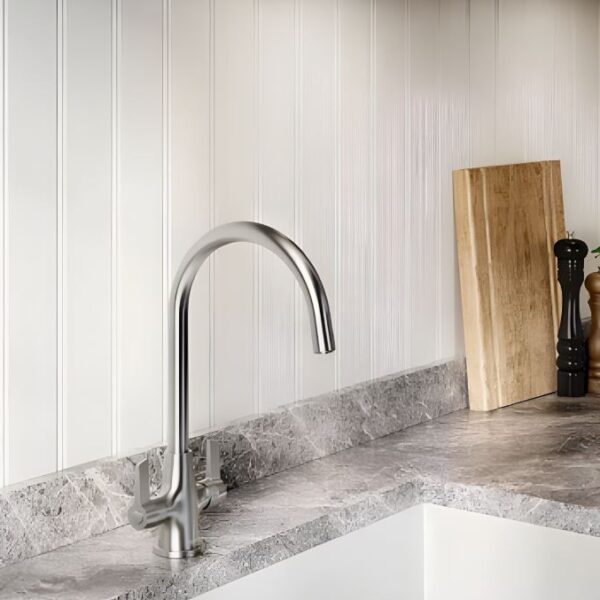 Bristan Echo Easyfit Kitchen Mixer Tap - Brushed Nickel - Image 2