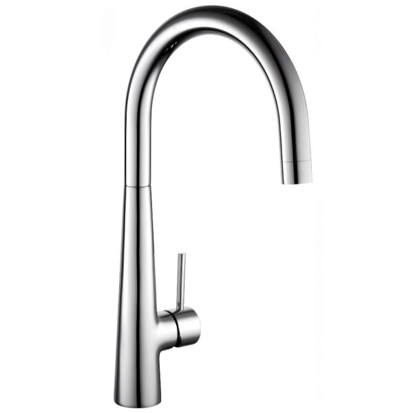 Mono Kitchen Sink Mixer Tap Side Lever - Polished Chrome