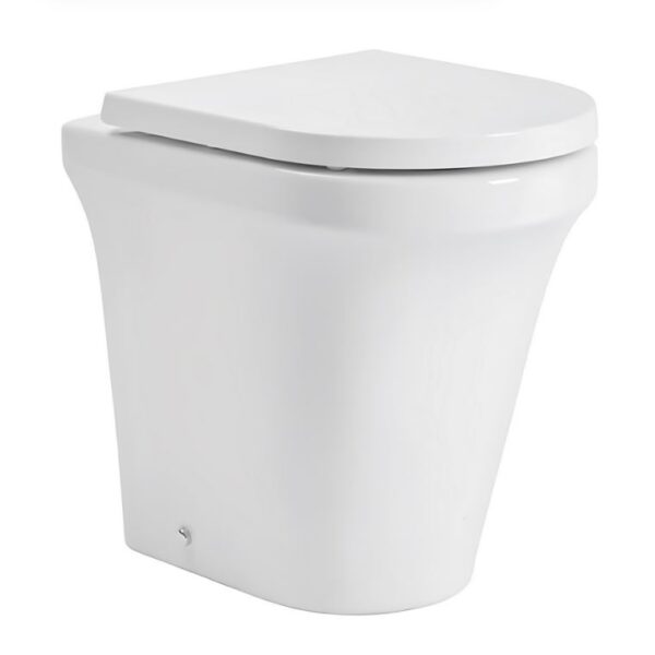 Tavistock Aerial Comfort Height Back To Wall Toilet & Soft Close Seat