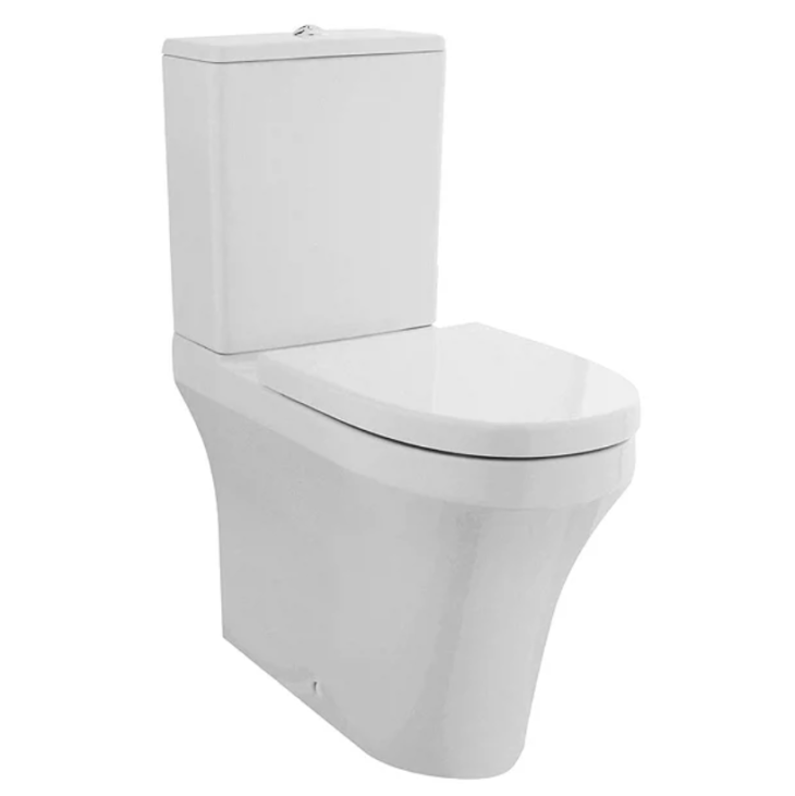 Provost Comfort Height Rimless BTW Toilet & Soft Close Seat