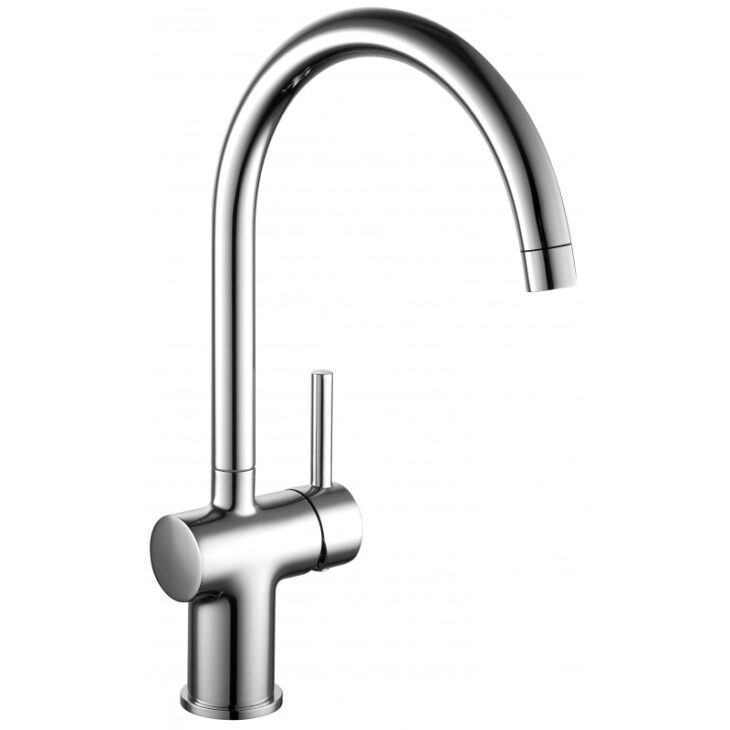 Mono Kitchen Sink Mixer Tap With Single Handle - Polished Chrome