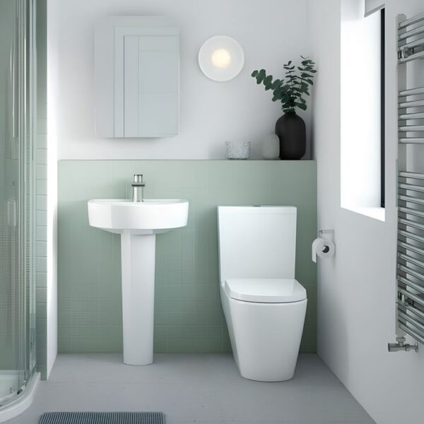 Provost Comfort Height Rimless BTW Toilet & Soft Close Seat - Image 3