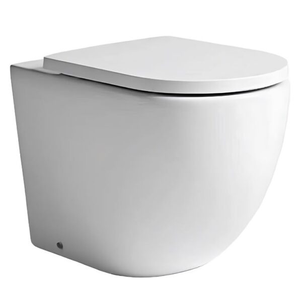 Tavistock Orbit Back to Wall Toilet Pan & Seat