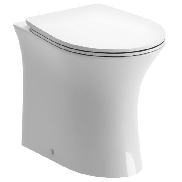 Sadie Rimless Back to Wall Toilet & Soft Close Seat